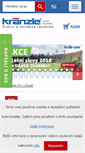 Mobile Screenshot of kranzle.cz